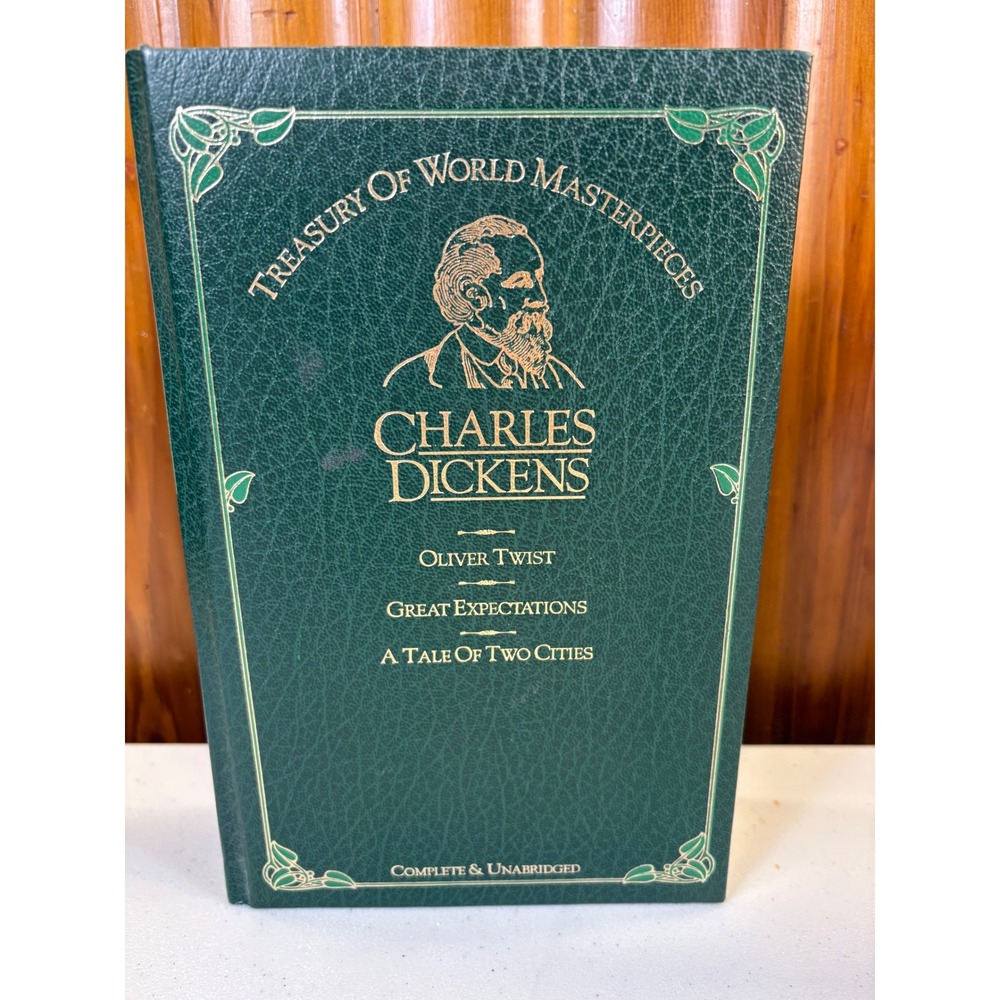 Vintage 1982 Charles Dickens Treasury World Masterpieces Hardcover Octopus Books